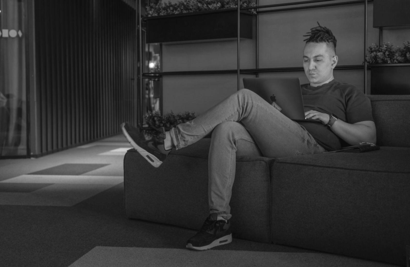 Professional workspace with budget documents and audit preparation materials